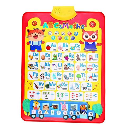 Electronic Interactive Alphabet Wall Chart Alphabet Poster Abc Learning