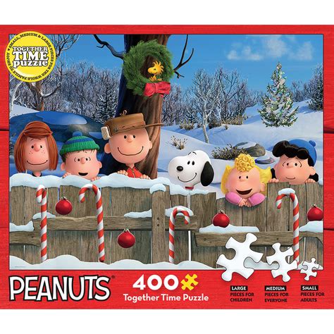 I'm currently working on a 1500 piece puzzle with my daughter but this 15 piece puzzle is great for the little ones. Peanuts Together Time Puzzle | Spilsbury