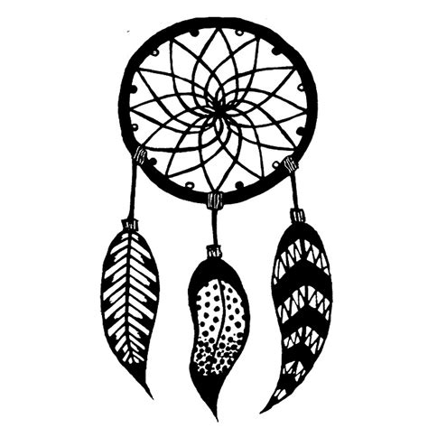 Dreamcatcher Drawing Black And White At Getdrawings Free Download