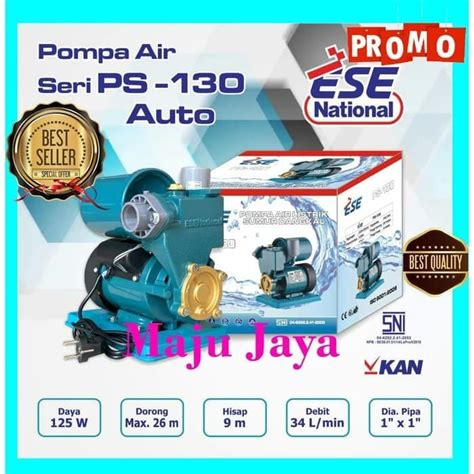 Saya akan mengambil contoh sebuah pompa otomatis national/panasonic 125. Jual Pompa air Dorong " SANWA " sumur dangkal PS 130 B ...