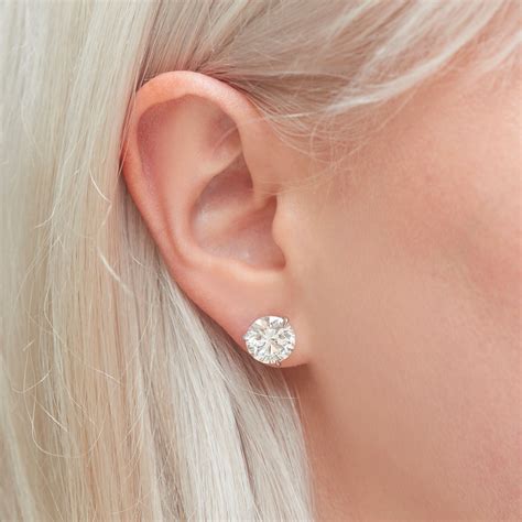Diamond Stud Earrings 50ctw Artofit