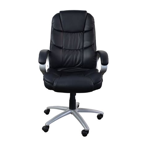 We stock various ranges of second hand office chairs on site at any one time, and have connections in the used office furniture sector, where we can source larger quantities of quality used office chairs online for larger orders, at short notice. 57% OFF - Black Leather Executive Office Chair / Chairs