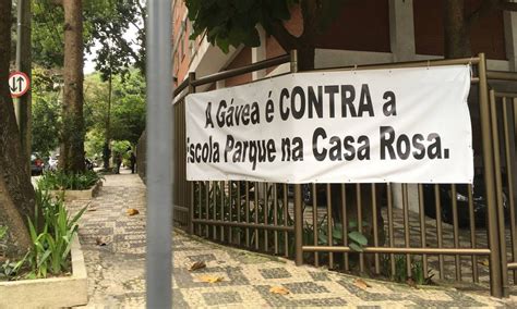 Moradores Da Gávea Protestam Contra Novo Endereço Da Escola Parque