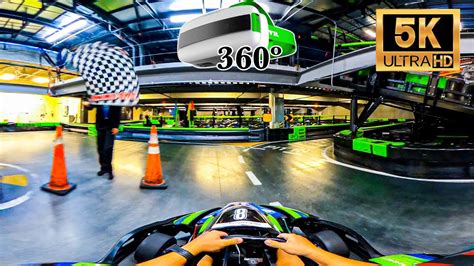 Andretti Indoor Karting And Games Orlando Track 2 Full Run 5k 360º Vr