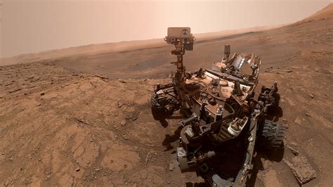 The descent of mars science laboratory (i.e., the curiosity rover). New Selfie Shows Curiosity, the Mars Chemist | NASA