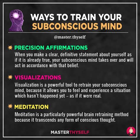Three Powerful Ways To Train Your Subconscious Mind 1 Affirmations