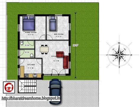 sq ft house plans south indian style bharat dream home  bedroom