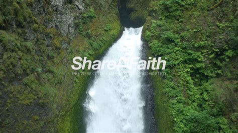 Sharefaith Rushing Waterfall Video Background Uhd 4k Youtube