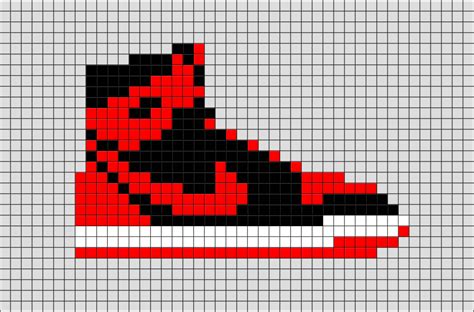 Nike Shoes Pixel Art Pixel Art Easy Pixel Art Pixel Art Pattern