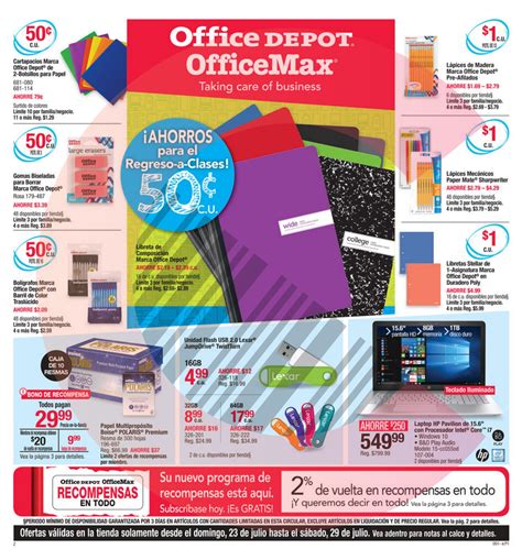 Back To School Shopper Office Max Office Depot Cuponeando Pr By Edith Tapia