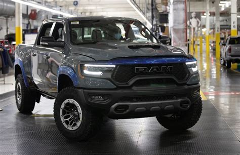 Ram Keeps Rolling With First 2021 1500 Trx Launch Edition Off The Line