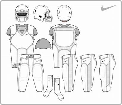 Football Template Nike Uniform Jersey American Psd