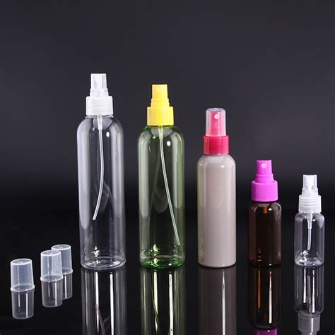 5 200ml Mist Sprayer Bottle Colored Body Mist Bottle With Over Cap