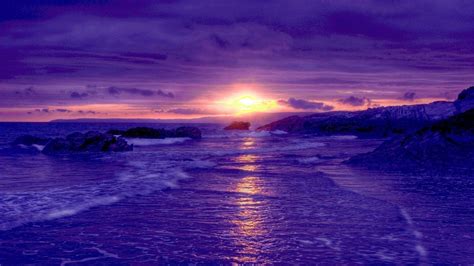 Purple Sunset! | Purple sunset, Sunrise sunset, Sunset