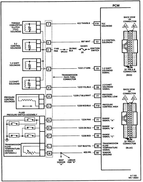 1991 Chevrolet S10 Wiring Diagram