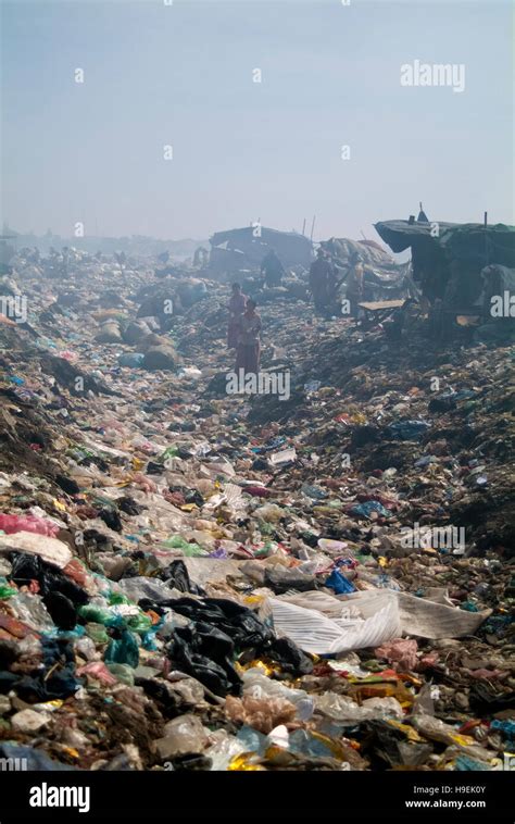 The Former Stung Meanchey Garbage Dump Nicknamed Smokey Mountain In