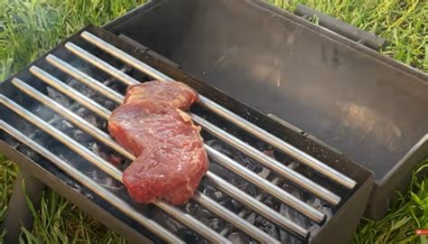 Step Up Your Grill Game With This Diy Scrap Metal Mini Bbq