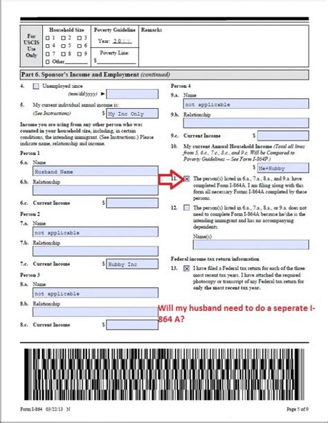 Fillable I 864a Form Printable Forms Free Online