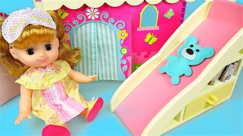 Baby Doll Slide Bedroom Toys Youtube