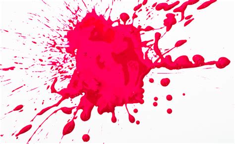 Red Blot Isolated On White Stock Photo Download Image Now Blood