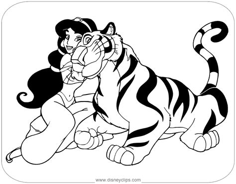 Aladdin Coloring Pages (3) | Disneyclips.com
