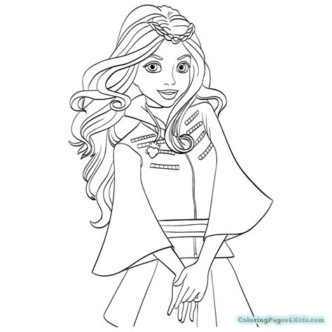 Download descendants-coloring-pages-16 | Coloring Pages For Kids