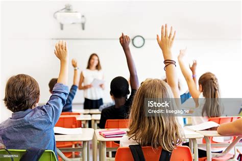 School Kids In Classroom Stock Photo Download Image Now Classroom