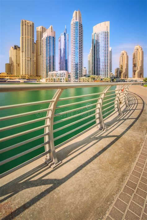 The Beauty Panorama Of Dubai Marina Uae Stock Photo Image Of Marina