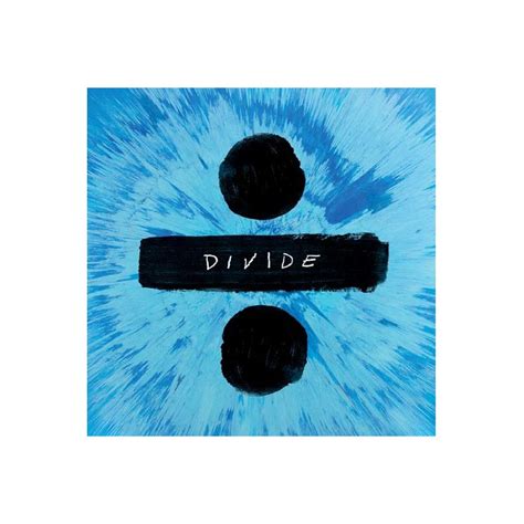 Ed sheeran has painted his new album cover. Album Double Vinyl, Ed Sheeran, Divide, 9029585901, Europe ...