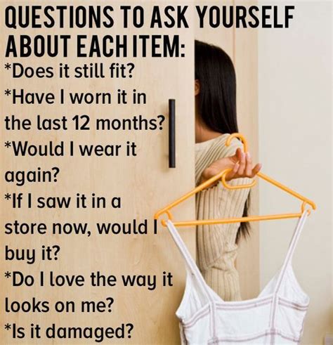When Choosing Clothes To Keep Ask Yourself A Few Vital Questions To Immediately Weed Out The