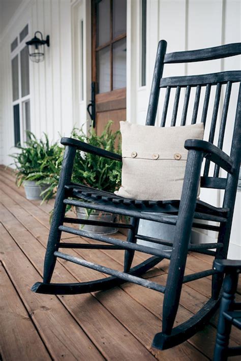 Rocking chair, front porch rocker, double rocking chair, 2 person rocking chair, porch furniture, porch chairs, stained wood rocker, amish. 60 awesome farmhouse porch rocking chairs decoration (47 ...