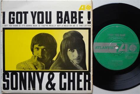 Sonny And Cher I Got You Babe Ep Australia Rare 60s 45 Vinyl Original
