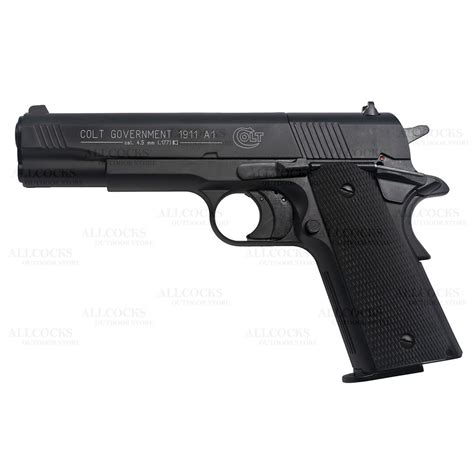 Umarex Colt Government 1911 A1 Co2 Air Pistol 177 In Black