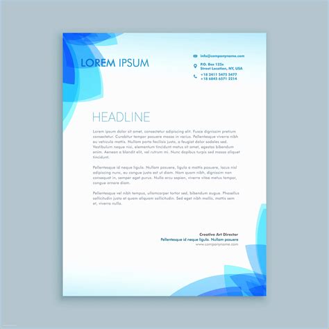 Free Letter Design Templates Of Creative Business Letter Template