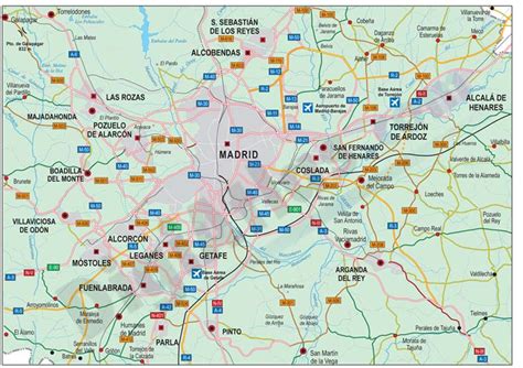 Mapa Comunidad De Madrid Pdf Imagui