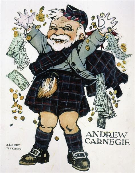 Andrew Carnegie 1835 1919 Painting By Granger