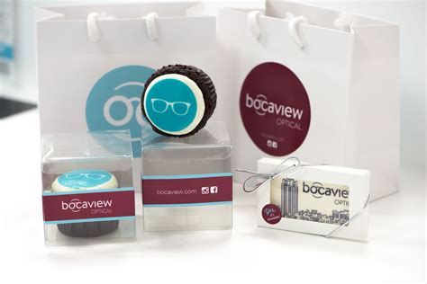 T Bags From Our Grand Opening With Personalized Cupcakes And Logo