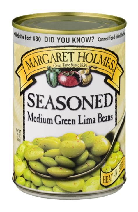 Seasoned Medium Green Lima Beans Margaret Holmes