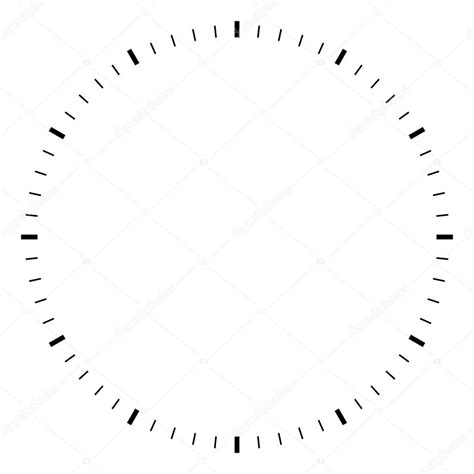 Ziffernblatt plakat vorlage, jetzt herunterladen und ein großartiges plakat in microsoft word oder publisher erstellen. Simple round black and white clock — Stock Photo ...