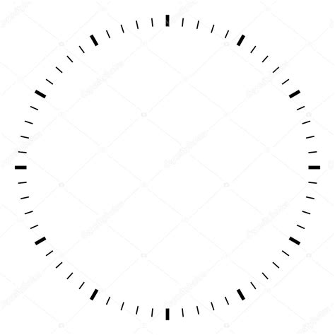 Ziffernblatt plakat vorlage, jetzt herunterladen und ein großartiges plakat in microsoft word oder publisher erstellen. Simple round black and white clock — Stock Photo ...