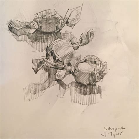 Saltwater Taffy Sketchbook Drawing In Graphite By Sarah Sedwick 827