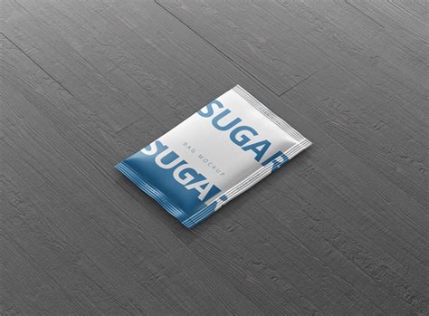 salt sugar bag mockup rectangle premium   mockups