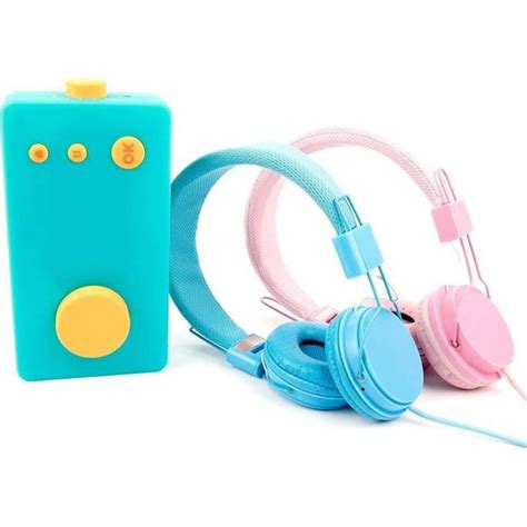 Duragadget Pack X Casques Audio Enfant Compatible Avec Lunii Ma