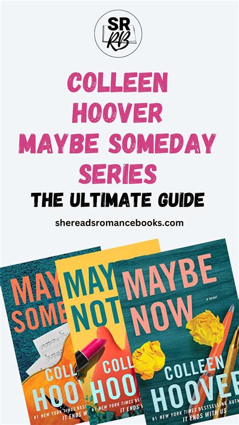 Maybe Someday Series The Ultimate Guide To Colleen Hoovers New Adult