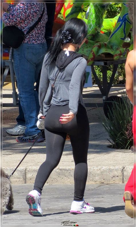 girls in spandex leggings and tights fat ass in tights walking down the street