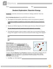 Calculations by tyler dewitt 8 years ago 10 minutes, 44 seconds 311,553 views how many calories are in a food sample? Activity C Bond enthalpy Get the Gizmo ready Select Reaction 3 and Reverse | Course Hero