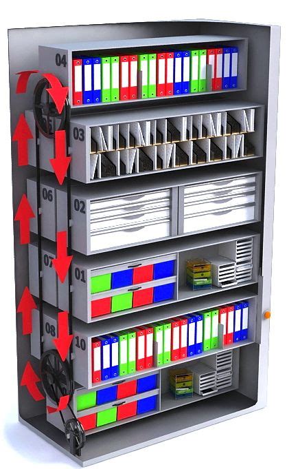 Carousel Vertical Filing Systems How To Increase Your Filing Capacity