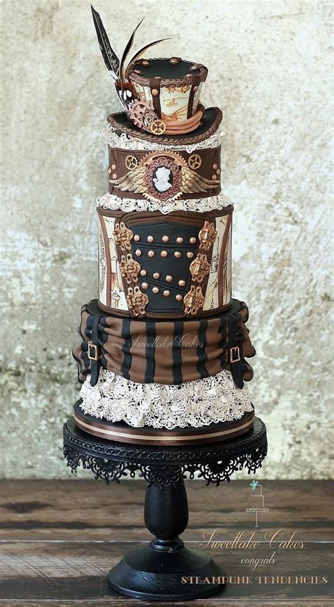 Steampunk Cake Decorated Cake By Tamara Cakesdecor