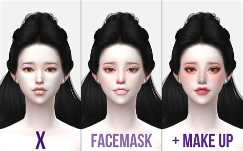Facemask Skintones Collection The Sims 4 Sims4 Clove Share Asia Tổng