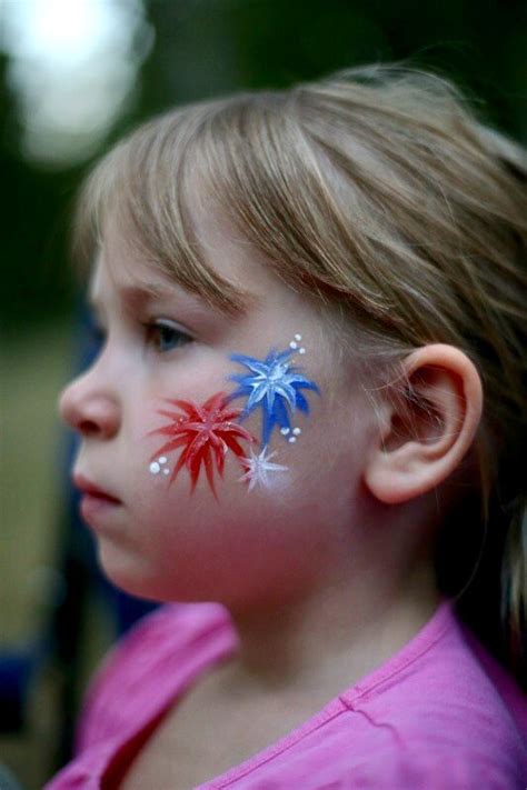Therefore, over fourteen million american people went many people were affected by born on the fourth of july. Easy 4th of July face painting ideas - Fourth of July ...
